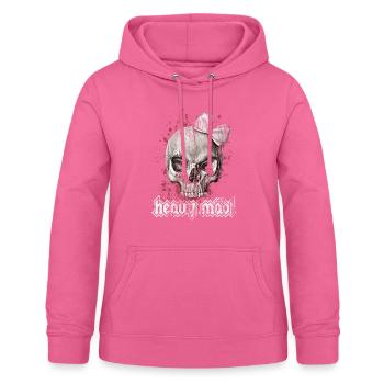 Heavy Mädl - Frauen Hoodie - Pink - Vorne - AI Model Female 172 light (172cm)