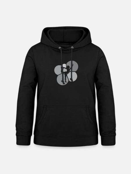 Yoga Power Mantra - Frauen Hoodie - Schwarz