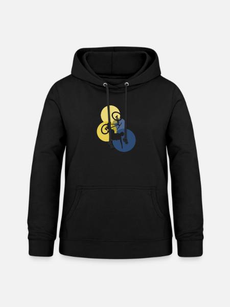 Trail Trail - Frauen Hoodie - Schwarz