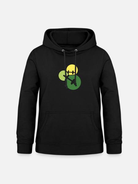 Deadlift Gym - Frauen Hoodie - Schwarz