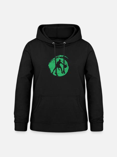 Dribbling Dribbling - Frauen Hoodie - Schwarz