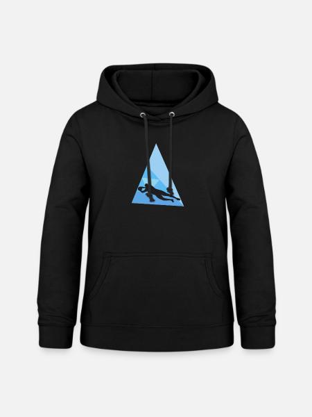 Fussball Kicker Verteidiger Kicker - Frauen Hoodie - Schwarz
