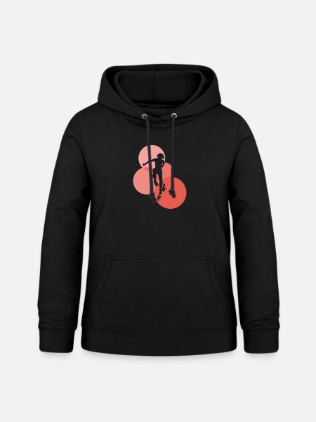 Skate Skateboarding - Frauen Hoodie - Schwarz