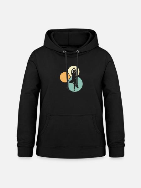Pilates Mantra - Frauen Hoodie - Schwarz