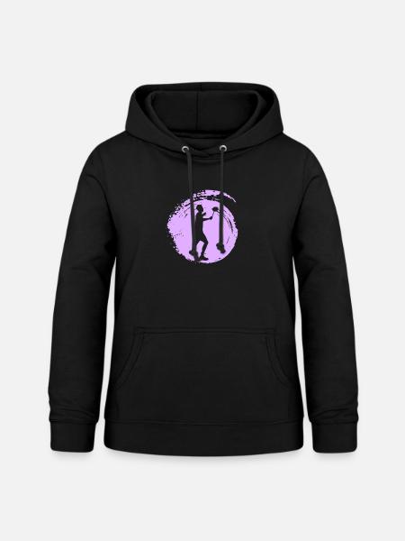 Drop Smash - Frauen Hoodie - Schwarz