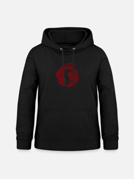 Snowboard Snowboarder Snowboarder - Frauen Hoodie - Schwarz