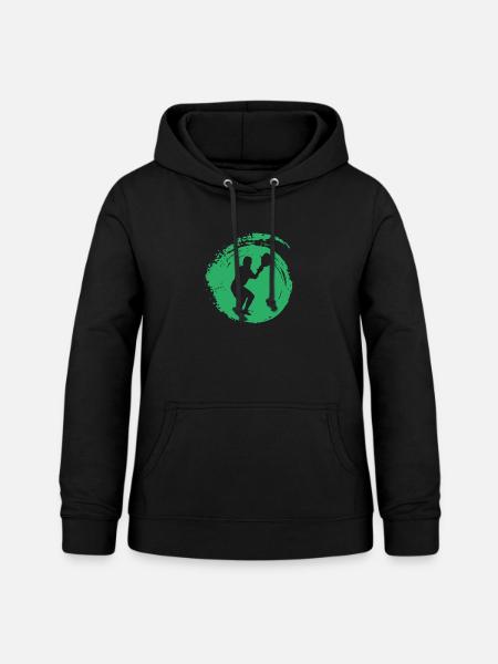 Lacrosse Lacrosseschläger Fogo - Frauen Hoodie - Schwarz