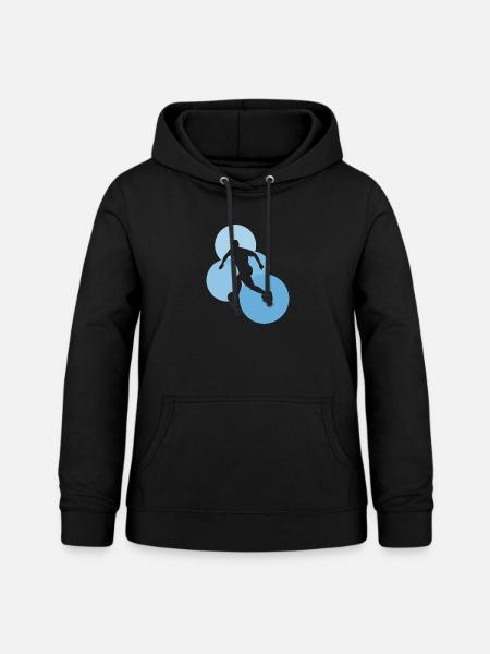 Beachball Strand Strand - Frauen Hoodie - Schwarz