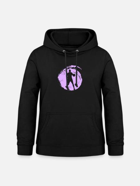 Basketball Hooping Rebounding - Frauen Hoodie - Schwarz