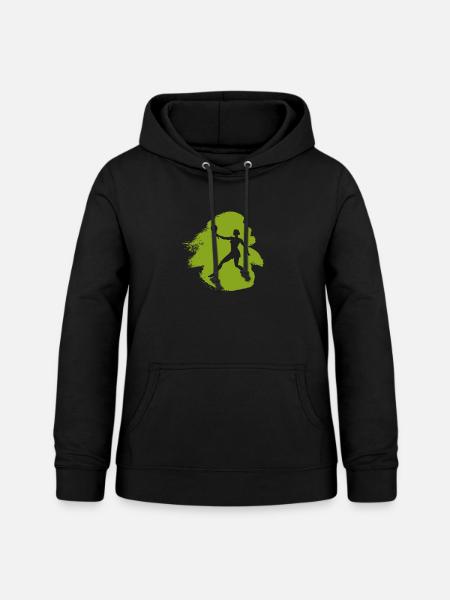 Beachball Beachtennis Strandtennis - Frauen Hoodie - Schwarz