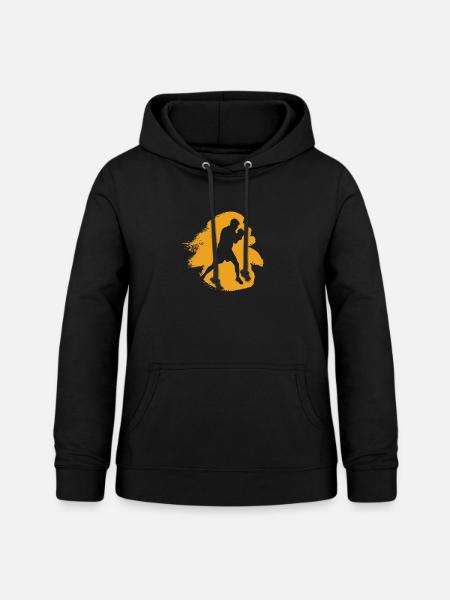 Boxing Uppercut Jab - Frauen Hoodie - Schwarz