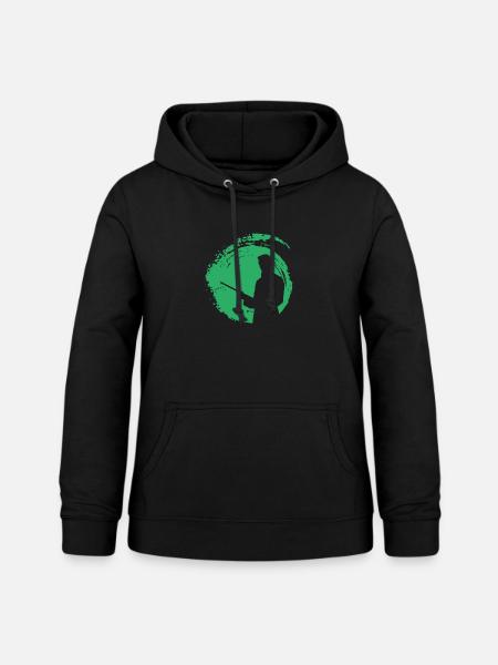 Billardkugel Billardkugel Billardspieler Billard - Frauen Hoodie - Schwarz