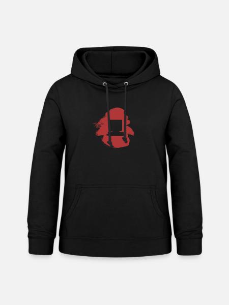 PC PC Computerarbeit - Frauen Hoodie - Schwarz