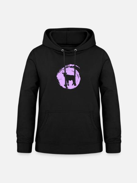 Rind Landwirtschaft Muh - Frauen Hoodie - Schwarz