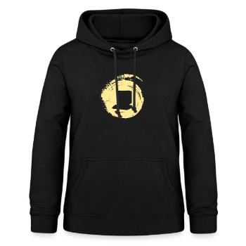 PC Informatik Computerarbeit - Frauen Hoodie - Schwarz - Vorne - AI Model Female 172 light (172cm)
