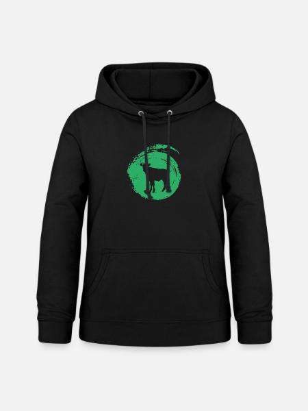 Rind Bauer Kuh - Frauen Hoodie - Schwarz