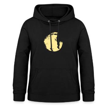 Bergsteiger Bergsteiger Seilklettern - Frauen Hoodie - Schwarz - Vorne - AI Model Female 172 light (172cm)