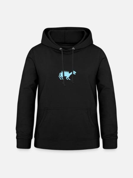 Fabelwesen Fabeltier Bigfoot - Frauen Hoodie - Schwarz