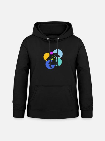 Bäume Wachsen Bonsai - Frauen Hoodie - Schwarz