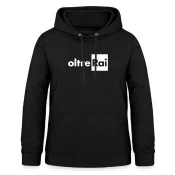 au-delà de Rai - Sweat à capuche Femme - noir - Devant - AI Model Female 172 light (172cm)