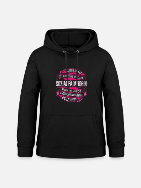 Sozialpädagogin - Frauen Hoodie - Schwarz