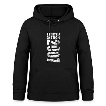 Limited Edition 2007 18. Geburtstag Geschenk - Frauen Hoodie - Schwarz - Vorne - AI Model Female 172 light (172cm)