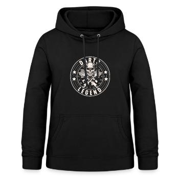 Fléchettes Fléchettes Fléchettes Joueurs de fléchettes - Sweat à capuche Femme - noir - Devant - AI Model Female 172 light (172cm)
