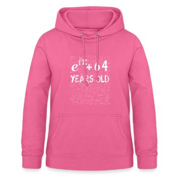 63. Geburtstag 63 Jahre Euler - Frauen Hoodie - Pink - Vorne - AI Model Female 172 light (172cm)