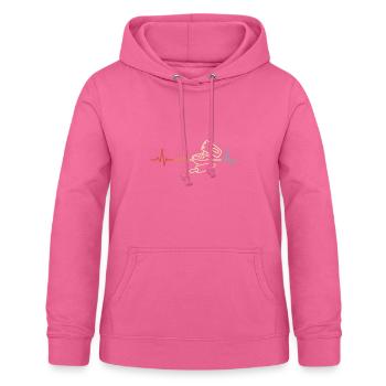Küchenhelfer Pulsschlag - Frauen Hoodie - Pink - Vorne - AI Model Female 172 light (172cm)