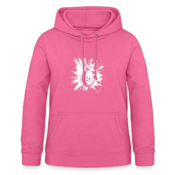 Frappe de bowling - Sweat à capuche Femme - rose - Devant - AI Model Female 172 light (172cm)