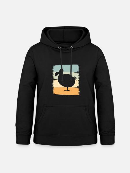 Dodo - Frauen Hoodie - Schwarz