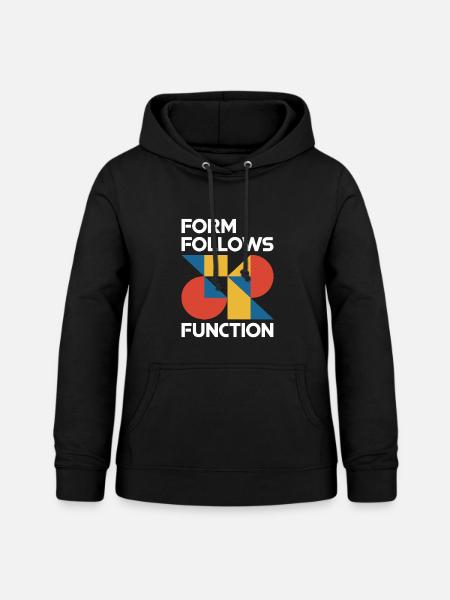 Bauhaus Architektur Architekt - Frauen Hoodie - Schwarz