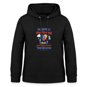 Love, Acceptance, Autism Power - Women's Hoodie - black - Front - AI Model Female 172 light (172cm)