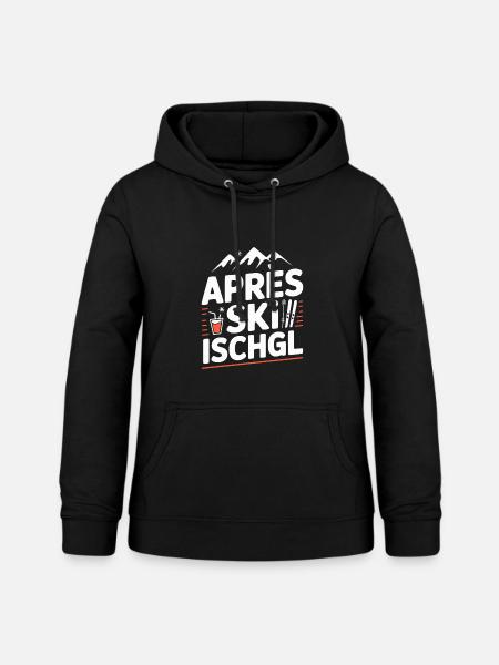 Apres Ski Party Ischgl - Frauen Hoodie - Schwarz