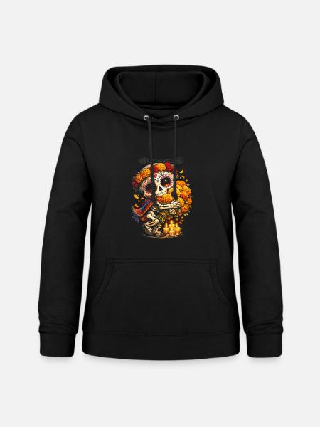 Dia De Los Muertos - Frauen Hoodie - Schwarz