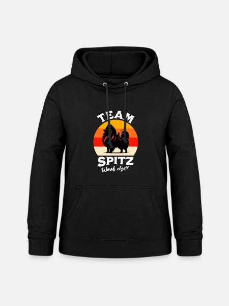 Team Spitz - Frauen Hoodie - Schwarz