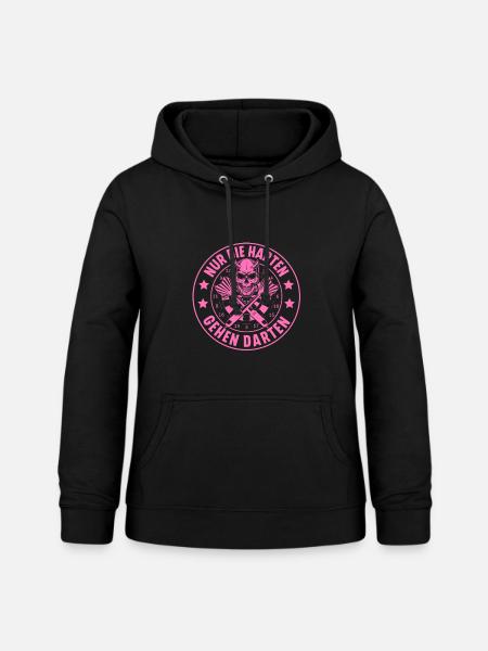 Darts - Frauen Hoodie - Schwarz