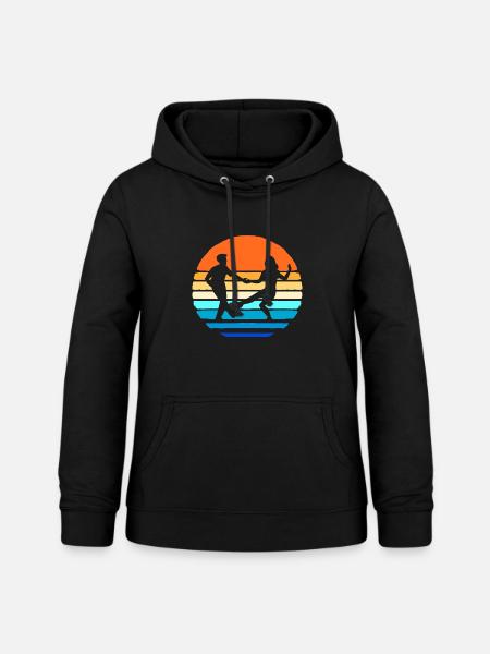 Swing Swing-Musik - Frauen Hoodie - Schwarz