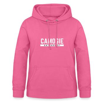 Passionné de Camogie. - Sweat à capuche Femme - rose - Devant - AI Model Female 172 light (172cm)