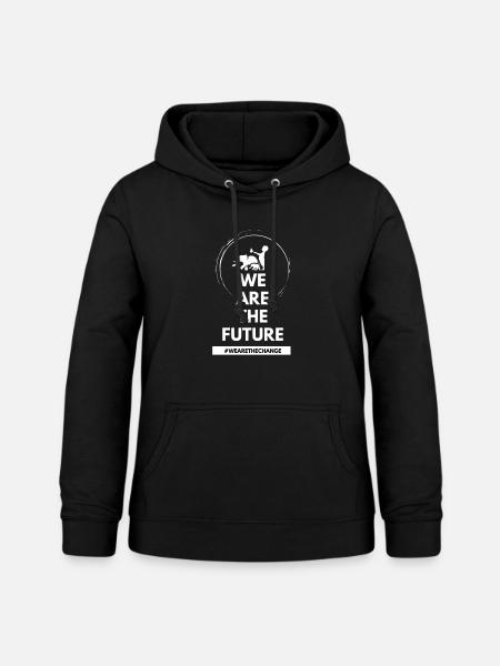 WÄCHTER DER ERDE - Frauen Hoodie - Schwarz