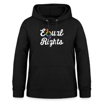 Equal Rights For Others Does Not Mean Less Rights - Frauen Hoodie - Schwarz - Vorne - AI Model Female 172 light (172cm)
