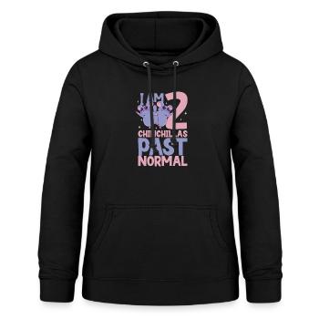Chinchilla Liebhaber Geschenk Geschenkidee - Frauen Hoodie - Schwarz - Vorne - AI Model Female 172 light (172cm)