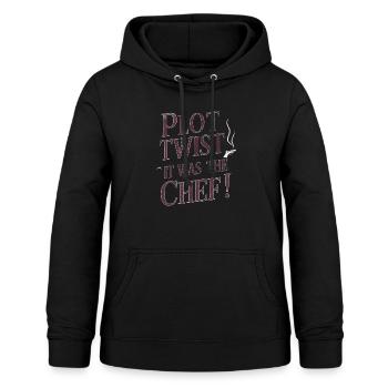 Meurtre Mystère Tenue De Dîner, Fête, Scène De Crime - Sweat à capuche Femme - noir - Devant - AI Model Female 172 light (172cm)