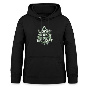 Surreale Kunst Humor Traumhafte Bilder Schwebend - Frauen Hoodie - Schwarz - Vorne - AI Model Female 172 light (172cm)