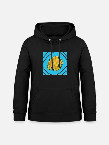 Franzbrötchen - Frauen Hoodie - Schwarz