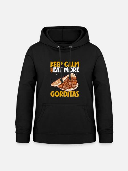 Keep Calm - Gorditas - Frauen Hoodie - Schwarz