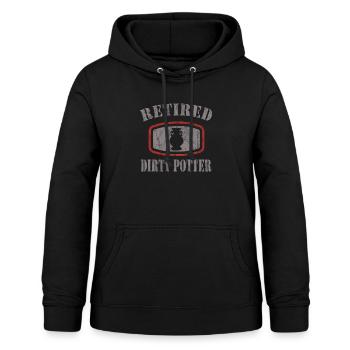 Töpfern - Frauen Hoodie - Schwarz - Vorne - AI Model Female 172 light (172cm)