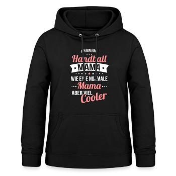 Handball Mama wie eine normale Mama viel cooler - Frauen Hoodie - Schwarz - Vorne - AI Model Female 172 light (172cm)