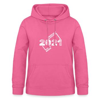 2021 - Frauen Hoodie - Pink - Vorne - AI Model Female 172 light (172cm)