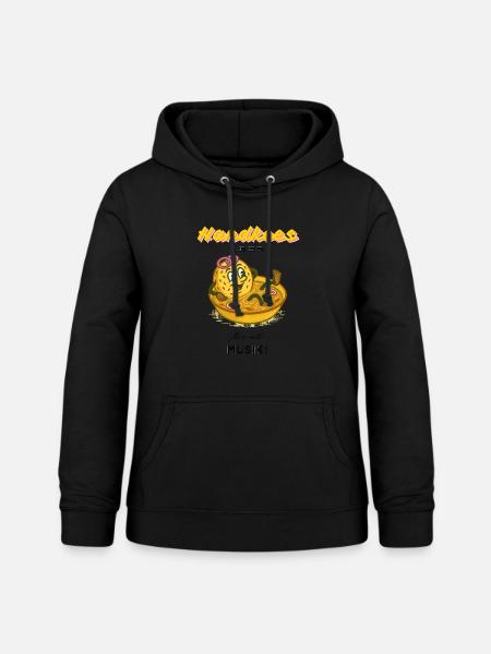 handkees mit musik - Frauen Hoodie - Schwarz